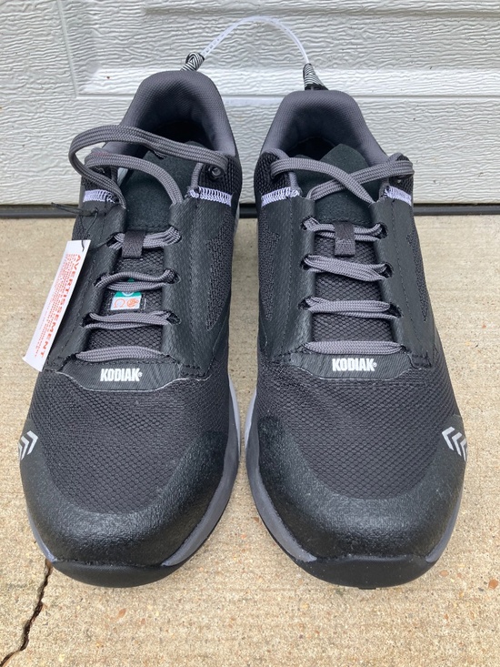 Kodiak Mens Quicktrail Low Nano Composite Toe Athletic Safety Work Shoe 9.5W BLK main image 8